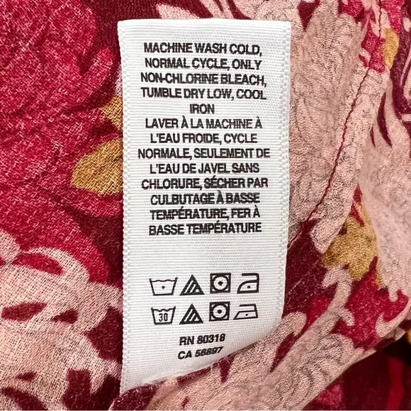 Lucky Brand Floral Balloon Sleeves - Picture 7 of 11